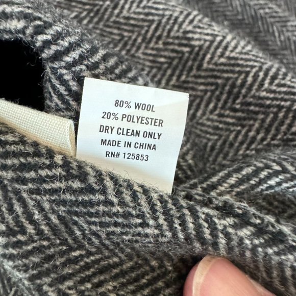 Taylor Stitch - 42=L Mens Wool Shirt Jacket- Grey - Wool- Worn Twice - Picture 5 of 5